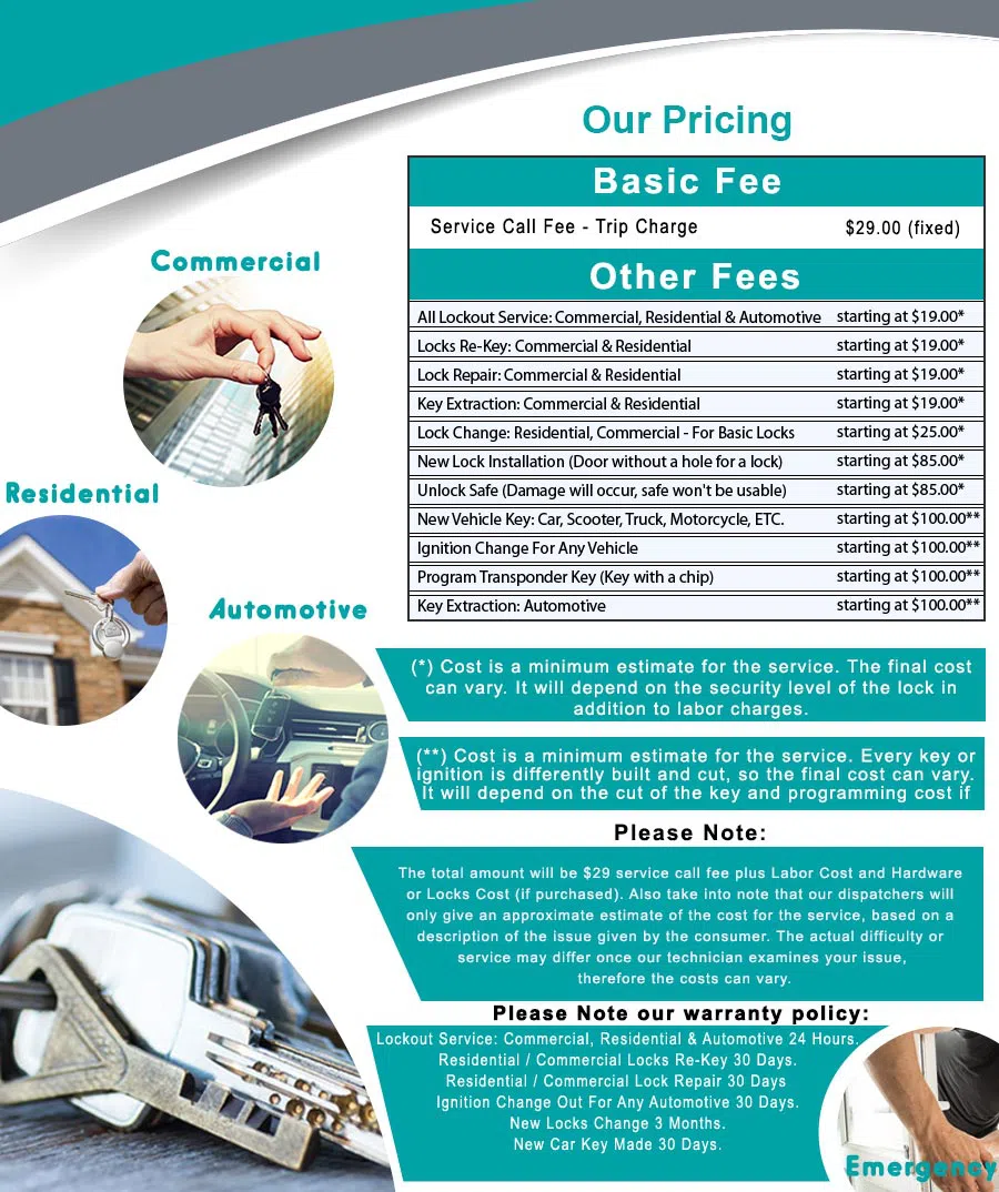 Top Locksmith Services West Simsbury, CT 860-973-1419